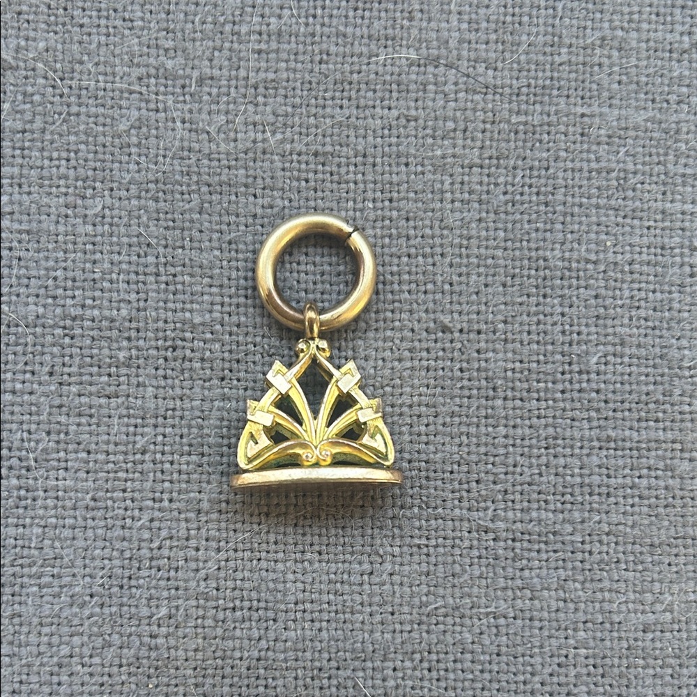 Gold filled watch fob